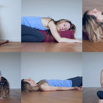 6 yoga poses for stress relief - Ekhart Yoga